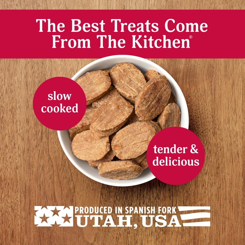 Milo's Kitchen Homestyle Dog Treats, Chicken & Apple Sausage Slices, 18 Ounce, High Protein, No Artificial Flavors - Image 2